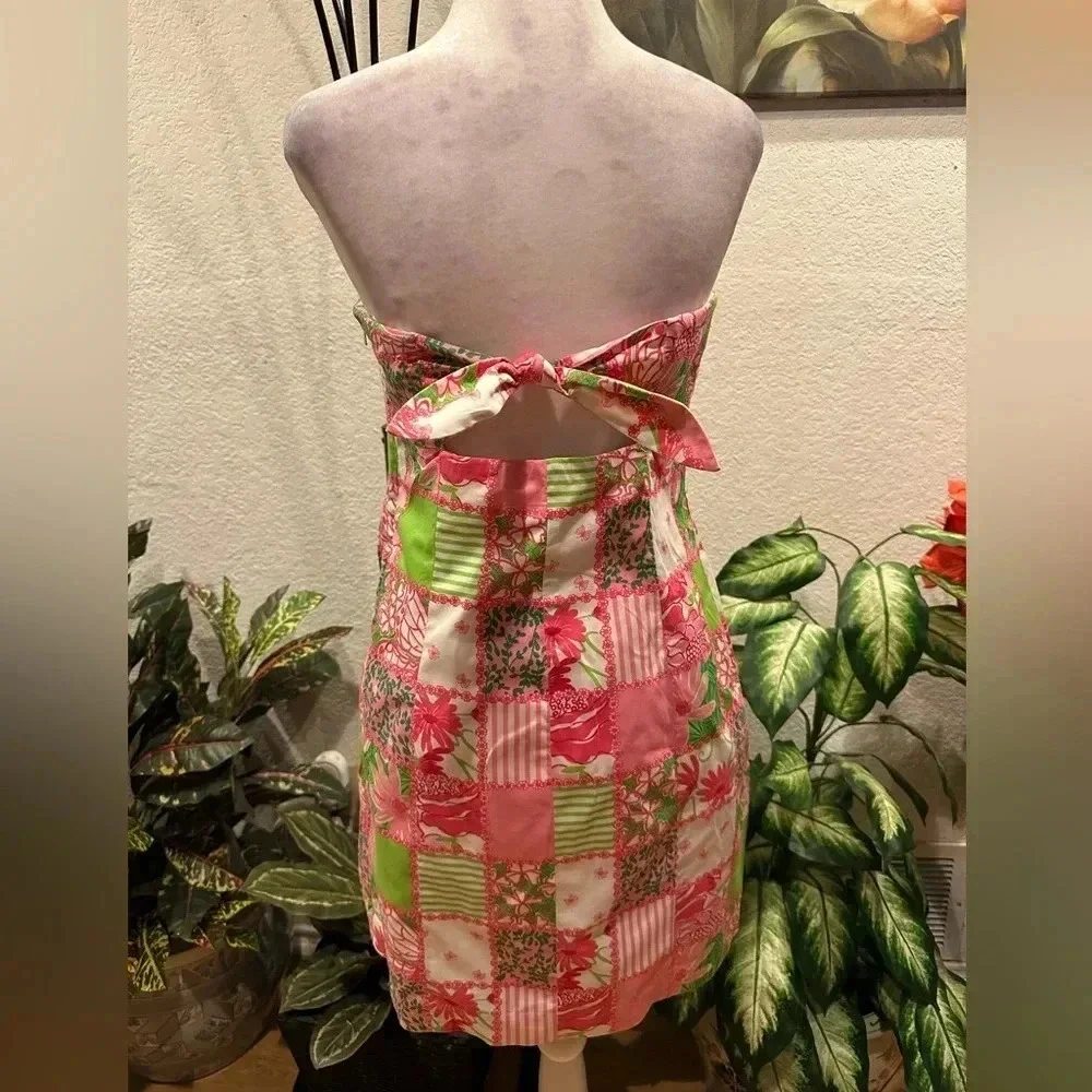 Lilly Pulitzer strapless mini dress size 6